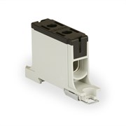 Клемма соединительная 2,5-50 мм кв на din-рейку, черный, Al 6-50 мм кв, Cu 2.5-50 мм кв, 1000В AC