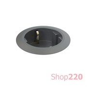 Розетка в стол, черный, Powerdot Mini Kondator