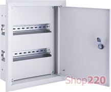 Щит металлический встраиваемый на 24 модуля, e.mbox.pro.w.24z ENEXT s0100210