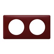 Рамка 2 поста, Бордовая пудра, Celiane 66752 Legrand
