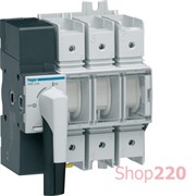 Выключатель нагрузки с видимым разрывом 100А, 3-х полюсный, HAE310 Hager