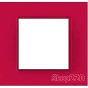 Рамка 1 место, Малина Lipstick, Unica Quadro MGU4.702.27 Schneider