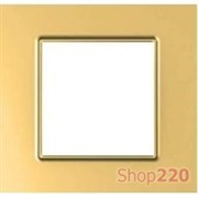 Рамка 1 место, медный, Unica Quadro MGU6.702.56 Schneider