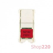Подсветка LED, цвет красный, Zenit ABB N2192 RJ