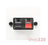 Розетка для колонок, белый, Zenit ABB