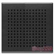 Накладка динамика, антрацит, Zenit ABB N2229 AN