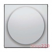 Накладка поворотного диммера, серебряный, Sky ABB 8560.2 PL