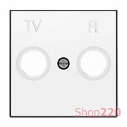 Накладка телевизионной розетки, белый, Sky ABB 8550 BL