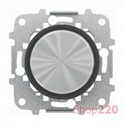 Заглушка, хром/черное стекло, Sky Moon ABB 8600 CN