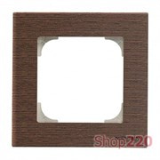 Рамка 1 пост, венге, Sky ABB 8571 WN