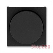 Накладка поворотного диммера, оникс, Levit ABB 3294H-A00123 63