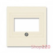 Накладка USB и аудио розеток, слоновая кость, Levit ABB 5014H-A00040 17