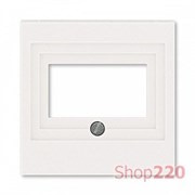 Накладка USB и аудио розеток, жемчужный, Levit ABB 5014H-A00040 68