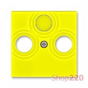 Накладка телевизионной розетки, желтый, Levit ABB 5011H-A00300 64