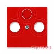 Накладка телевизионной розетки, красный, Levit ABB 5011H-A00300 65