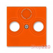 Накладка телевизионной розетки, оранжевый, Levit ABB 5011H-A00300 66