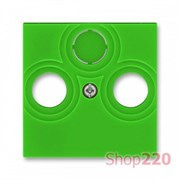 Накладка телевизионной розетки, зеленый, Levit ABB 5011H-A00300 67