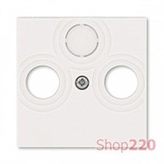 Накладка телевизионной розетки, жемчужный, Levit ABB 5011H-A00300 68