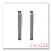 Клавиша 2-клавишного выключателя, серый лед, Neo ABB 3559M-A00652 44