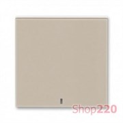 Клавиша выключателя с подсветкой, макиато, Levit ABB 3559H-A00653 18