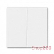 Клавиша 2-клавишного выключателя, белый, Levit ABB 3559H-A00652 03