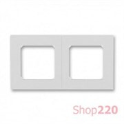 Рамка 2 поста, серый, Levit ABB 3901H-A05020 16