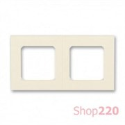 Рамка 2 поста, слоновая кость, Levit ABB 3901H-A05020 17