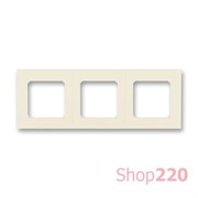 Рамка 3 поста, слоновая кость, Levit ABB 3901H-A05030 17