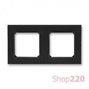 Рамка 2 поста, оникс, Levit ABB 3901H-A05020 63