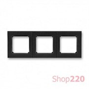 Рамка 3 поста, оникс, Levit ABB 3901H-A05030 63