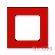 Рамка 1 пост, красный, Levit ABB 3901H-A05010 65