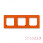 Рамка 3 поста, оранжевый, Levit ABB 3901H-A05030 66