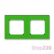 Рамка 2 поста, зеленый, Levit ABB 3901H-A05020 67