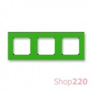 Рамка 3 поста, зеленый, Levit ABB 3901H-A05030 67