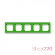 Рамка 5 постов, зеленый, Levit ABB 3901H-A05050 67