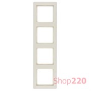 Рамка 4 поста, белый, Q.1 Berker 10146082