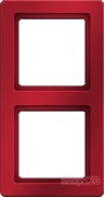 Рамка 2 поста, красный, Q.1 Berker 10126062