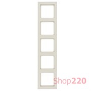 Рамка 5 постов, белый, Q.3 Berker 10156092