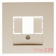 Накладка для аудио и USB розеток, белый, S.1 Berker 10338912