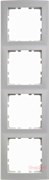 Рамка 4 поста, полярная белизна, S.1 Berker 10148989