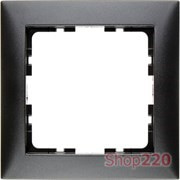 Рамка 1 пост, антрацит, S.1 Berker 10119949