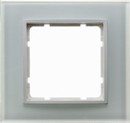 Рамка 1 пост, стекло полярно-белый, B.7 Berker 10116909