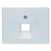 Накладка для компьютерной розетки, полярная белизна, ARSYS Berker 14070069