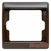 Рамка 1 пост, коричневий, ARSYS Berker 13130001