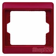 Рамка 1 пост, красный, ARSYS Berker 13130062