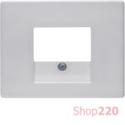 Накладка для аудио и USB розеток, полярная белизна, ARSYS Berker 10350169