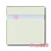 Клавиша выключателя с датчиком движения, белый шале, ABB 6815-96-507 Basic 55