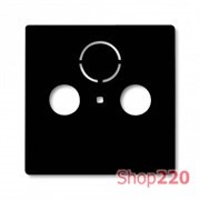 Накладка для TV-R розетки, черный шато, ABB 1743-95-507 Basic 55