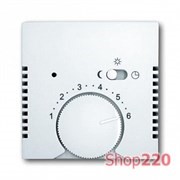 Накладка для терморегулятора теплого пола, белый, ABB 1795-94-507 Basic 55