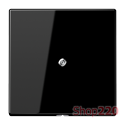 Вывод кабеля, черный, пластик, Jung LS990ASW